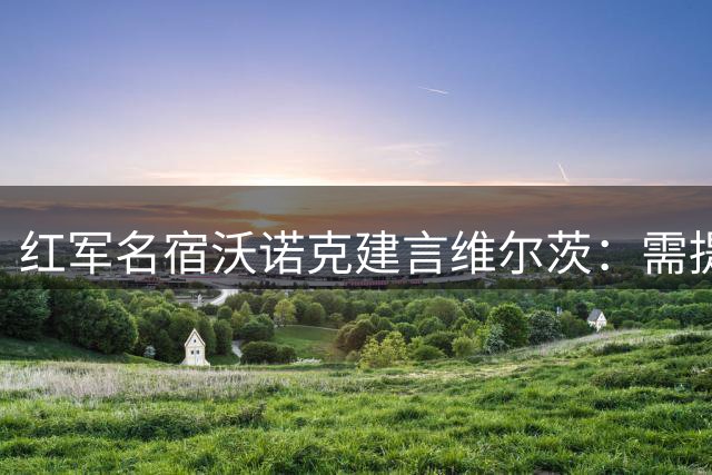 红军名宿沃诺克建言维尔茨：需提升进攻侵略性
